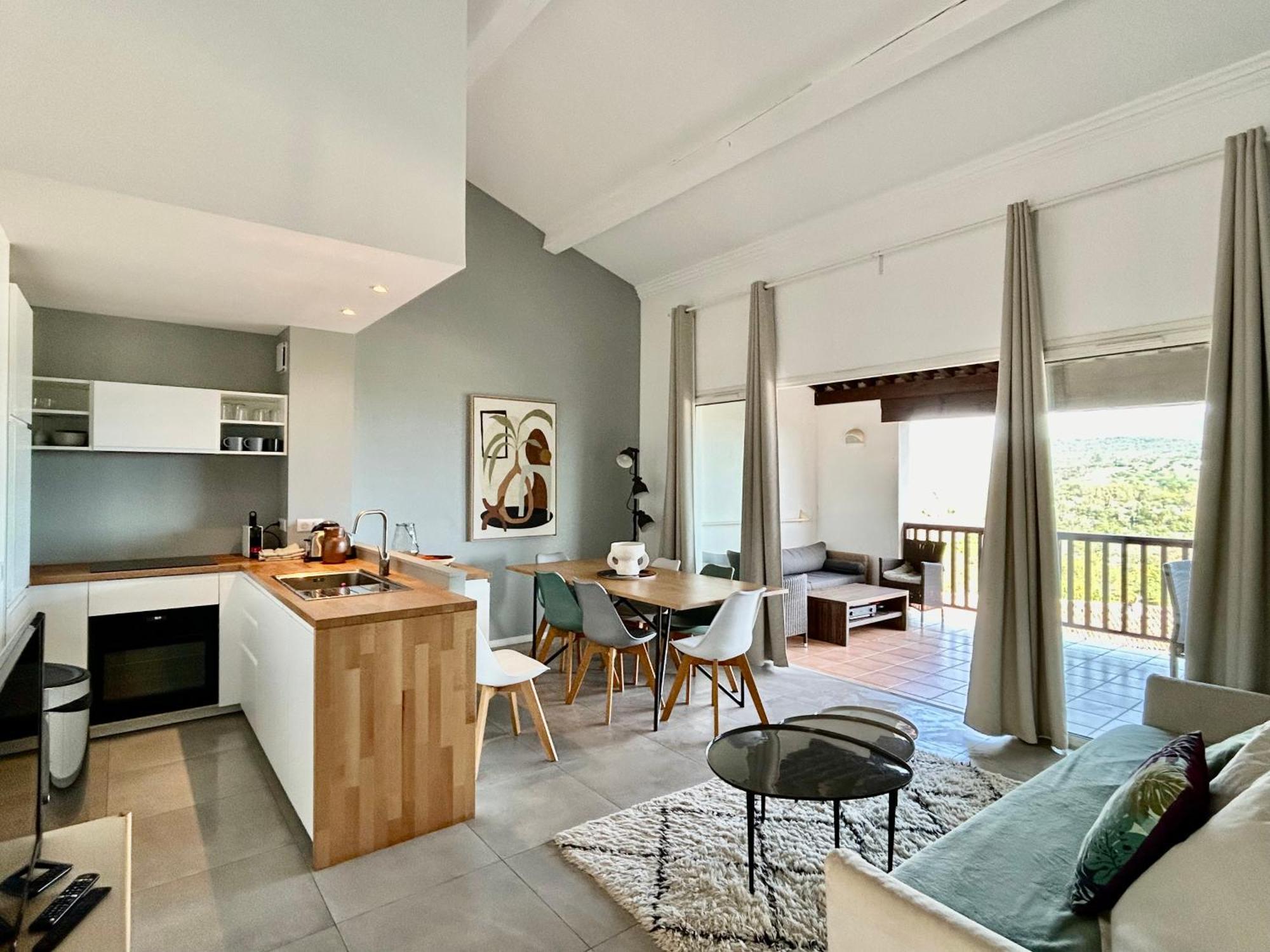 Les Restanques Cabriere 3123 Vue Mer 3 Chambres 그리모 외부 사진